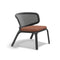Seashell Nuo Lounge Chair  option 476 Natura Marsala