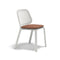 Seashell Nuo Side Chair  option 476 Natura Marsala
