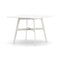 SEAX Square Outdoor Dining Table  option White HPL / Lipari