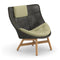 MBRACE Outdoor Wing Chair  option 480 Natura Laurel