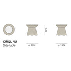 CIRQL NU Side Table