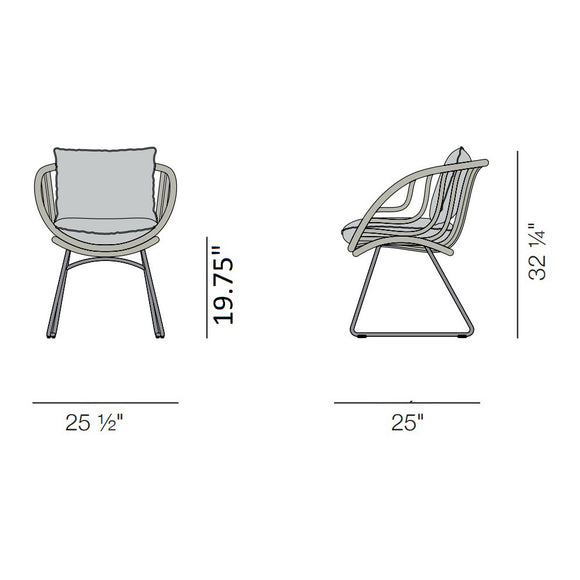 Kida Outdoor Armchair