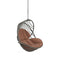 KIDA Hanging Lounge Chair  option Natura Marsala