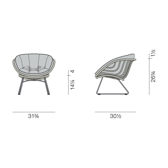 Kida Outdoor Lounge Chair