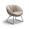 Kida Outdoor Lounge Chair  option Natura Off White