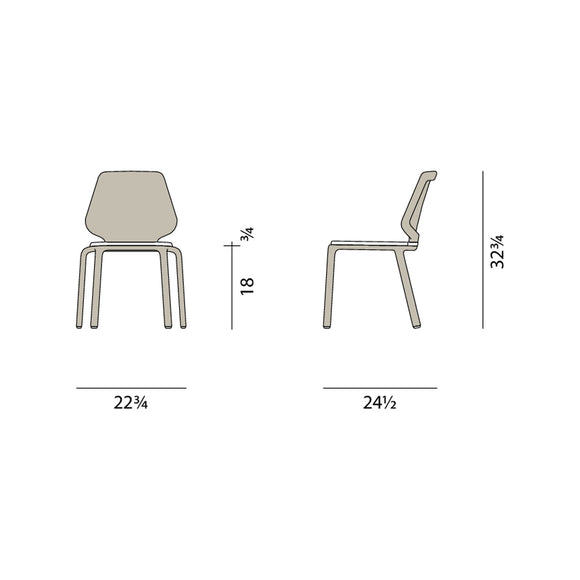 Seashell Nuo Side Chair