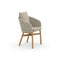 MBRACE Outdoor Dining Armchair  option 140 Sea Salt