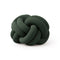 Knot Cushion  option Forest Green