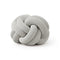 Knot Cushion  option White Grey