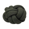 Knot Cushion/Pouf  option Forest Green