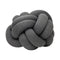 Knot Cushion/Pouf  option Grey