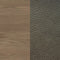 Dinh Ping Pong Table  option Beige Oak / Omari Sepia Leather