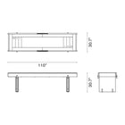 Dinh Shuffleboard Table