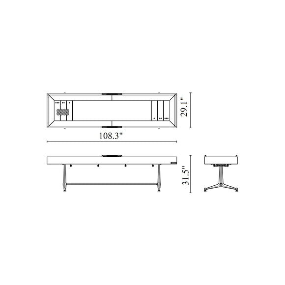 Shuffleboard Table