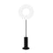Iris Totem LED Floor Lamp  option Black