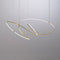 Zigouzi LED Chandelier  option Gold