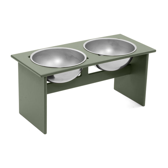 Minimalist Double Dog Bowl