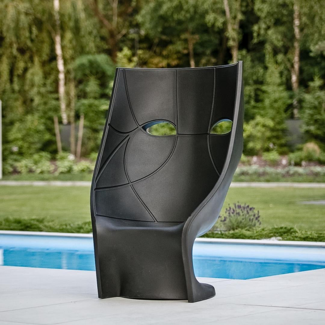 【希少】Driade ミニチュア NEMO（ネモ）チェア　ブラック オブジェ Driade Nemo Monobloc Armchair - 2Modern
