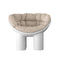 Roly Poly Armchair  option Bonifacio Ivory