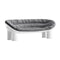 Roly Poly Sofa  option Bonifacio Light Grey