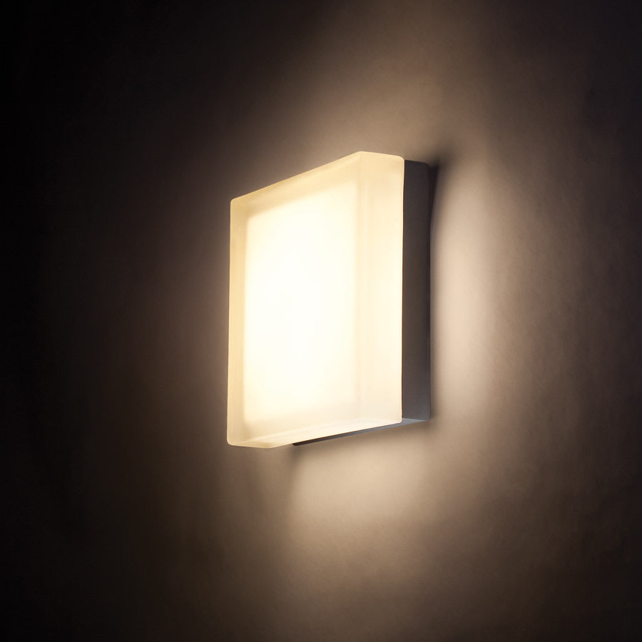 Dice Square Led Flush Mount