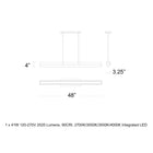 Desmond LED Linear Pendant Light