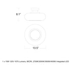 Doma LED Flush Mount
