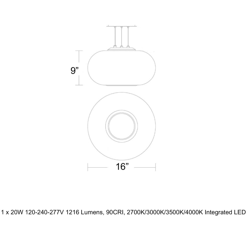 Doma LED Pendant Light