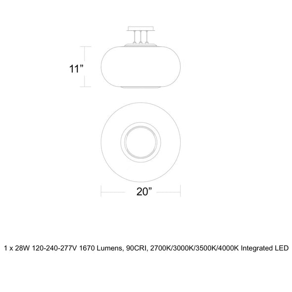 Doma LED Pendant Light