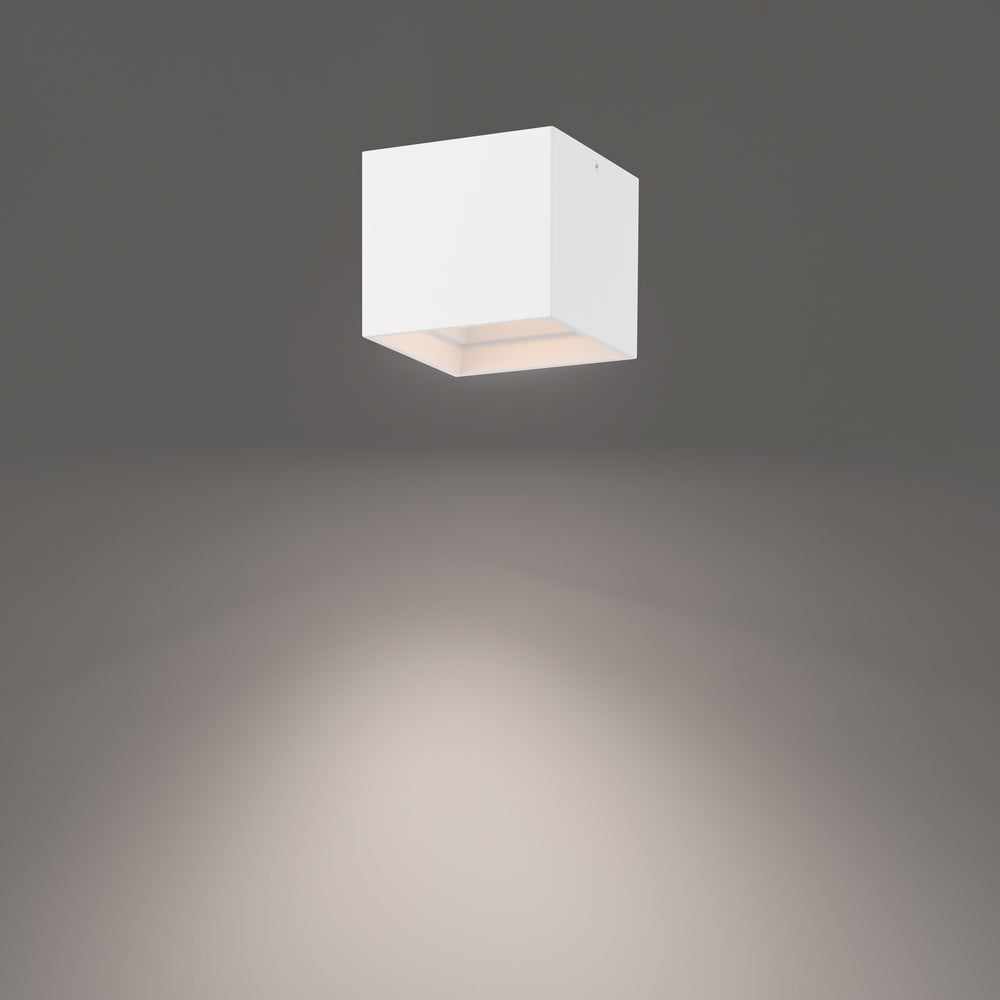 Downtown LED Square Outdoor Flush Mount