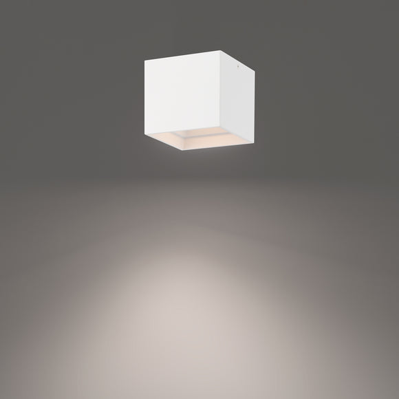Downtown LED Square Outdoor Flush Mount