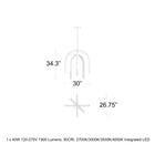 Helmet LED Pendant Light