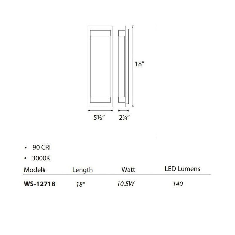 Mythical LED Wall Light