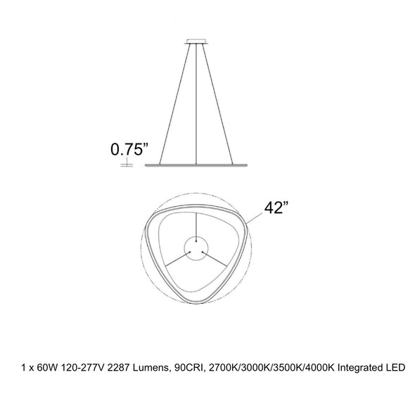 Oyster LED Pendant Light