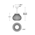 Poppin Outdoor Pendant Light