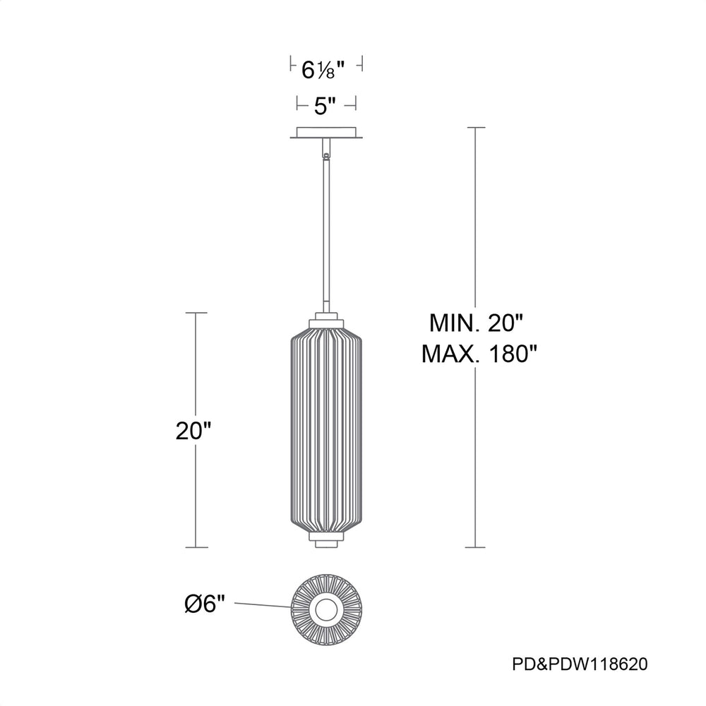Portos Outdoor Mini Pendant Light