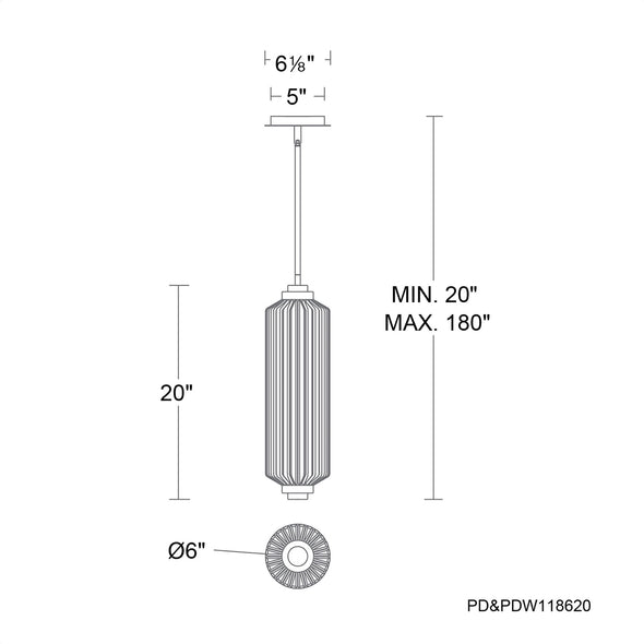 Portos Outdoor Mini Pendant Light
