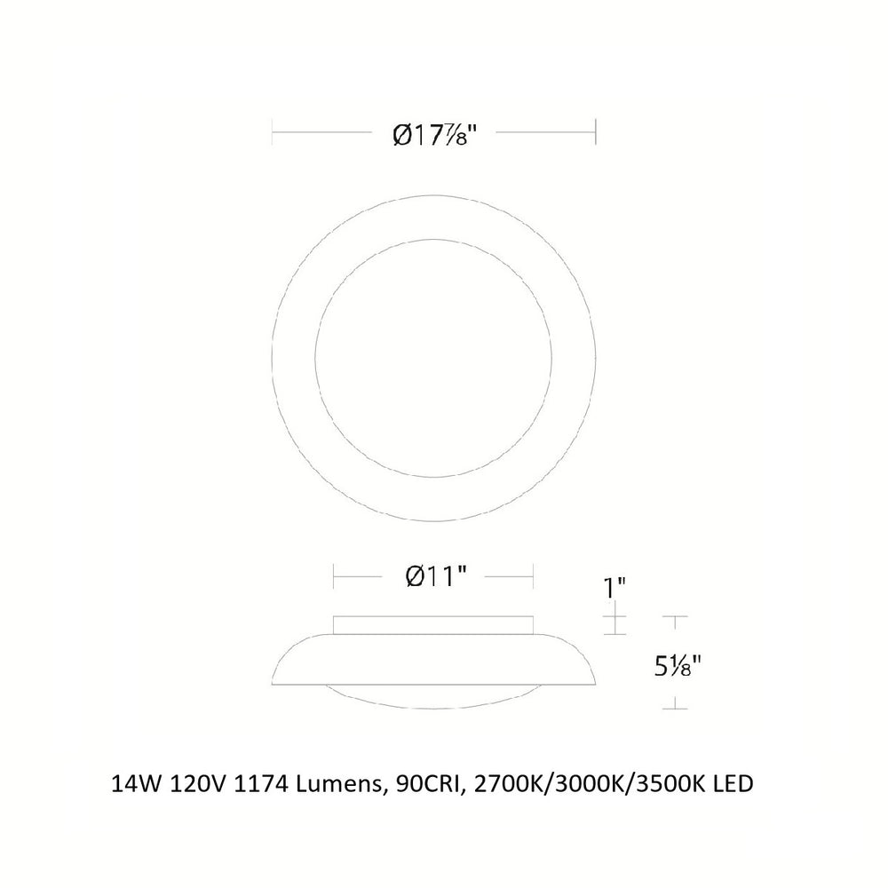 Taurus LED Flush Mount