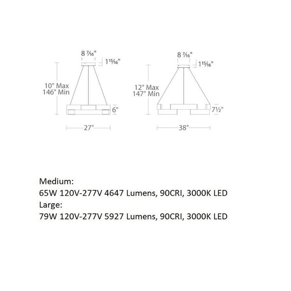 Trap LED Pendant Light
