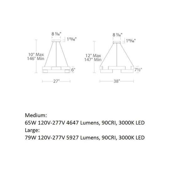 Trap LED Pendant Light