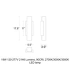 Volga LED Wall Sconce