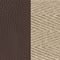 E016 Embrace Footstool  option Loke 7270 Leather / Natural