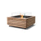 Base 30 Teak Fire Table Set  option Fire Table Only