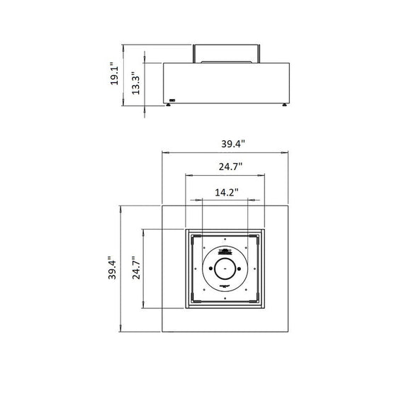 Base 40 Fire Table Set