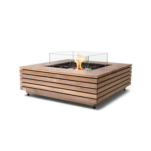 Base 40 Teak Fire Table Set