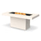 Gin 90 Bar Fire Table Set  option Bone