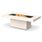 Gin 90 Dining Fire Table Set  option Fire Screen