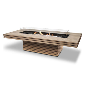 Gin 90 Teak Chat Fire Table Set