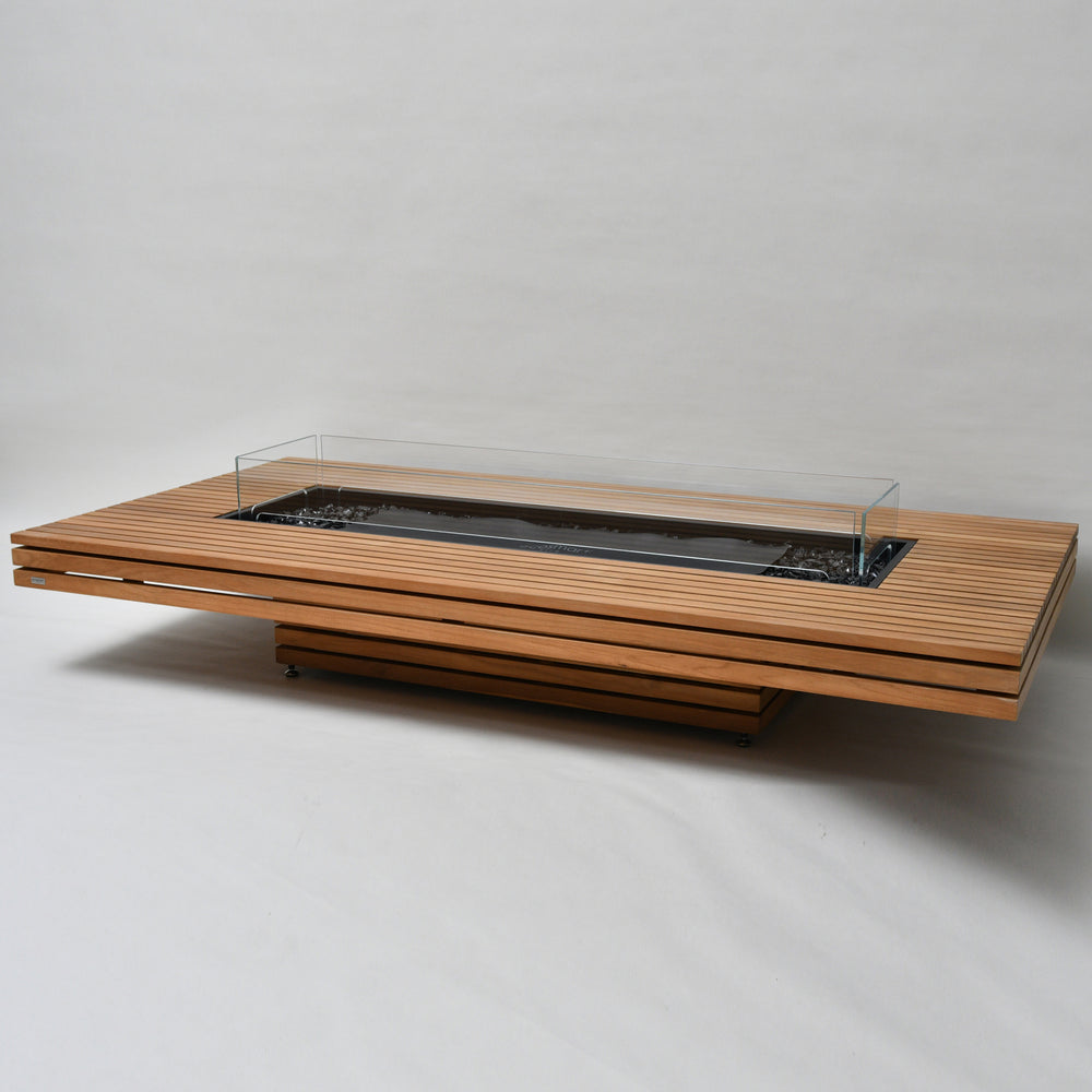 Gin 90 Teak Low Fire Table Set