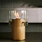 Pillar Fireplace